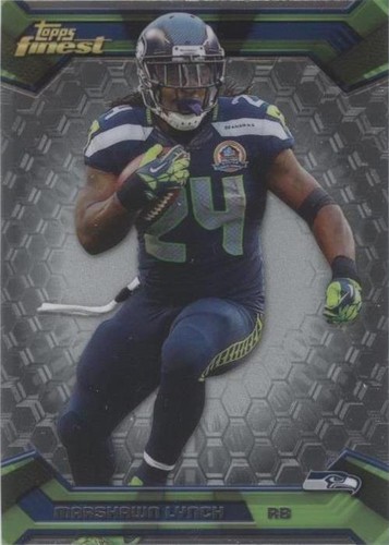 2013 Topps Finest Marshawn Lynch #32