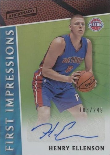 2016-17 Panini Aficionado - Henry Ellenson #12