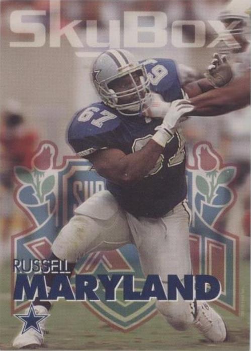 1993 Skybox Impact Russell Maryland #72