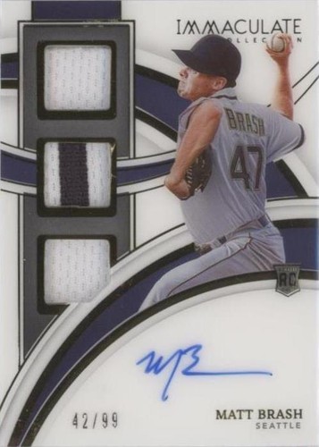 2022 Panini Immaculate Collection - Matt Brash #RTMS-BR