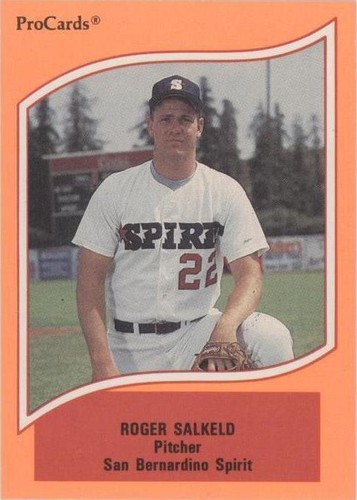 1990 ProCards A & AA Minor League Stars - Roger Salkeld #135