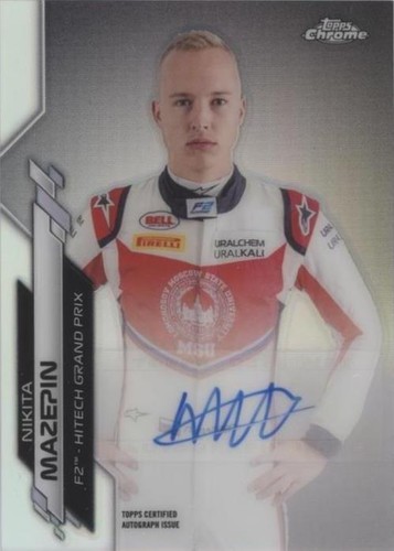 2020 Topps Chrome Formula 1 - Nikita Mazepin #F1A-NM