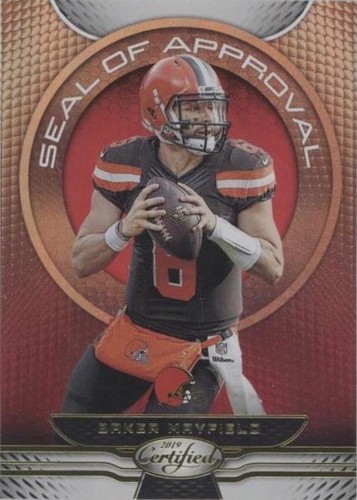 2019 Panini Certified Baker Mayfield #SA-BM