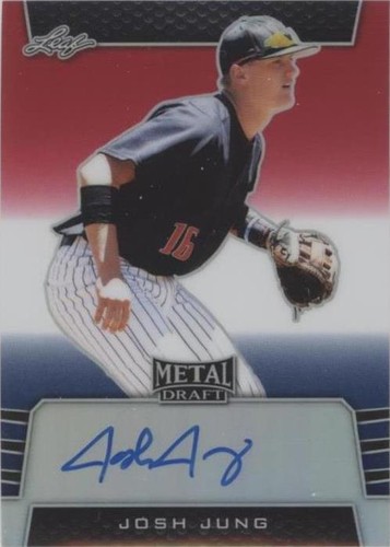 2019 Leaf Metal Draft - Josh Jung #BA-JJ1