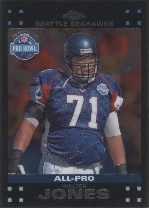 2007 Topps Chrome Walter Jones #TC103