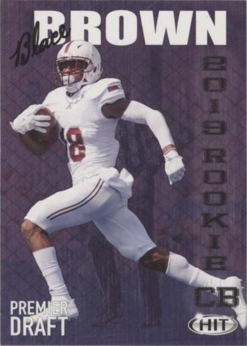 2019 Sage Hit Premier Draft Blace Brown #14