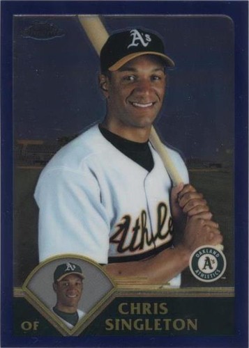 2003 Topps Chrome - Chris Singleton #223