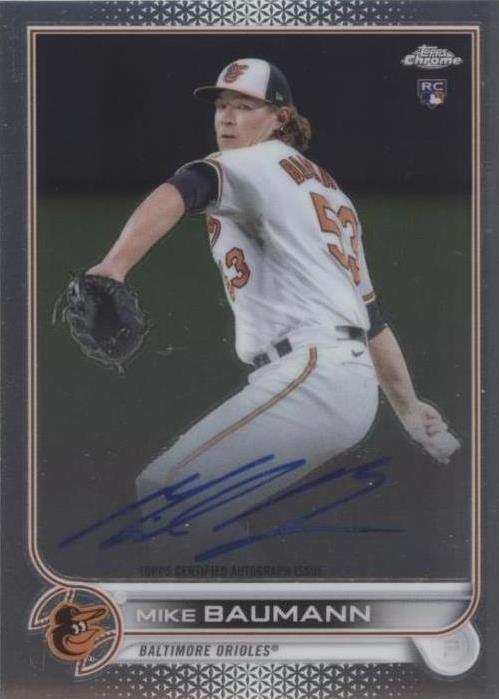 2022 Topps Chrome - Mike Baumann #RA-MB