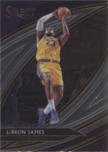2019-20 Panini Select LeBron James Throwback Game Used