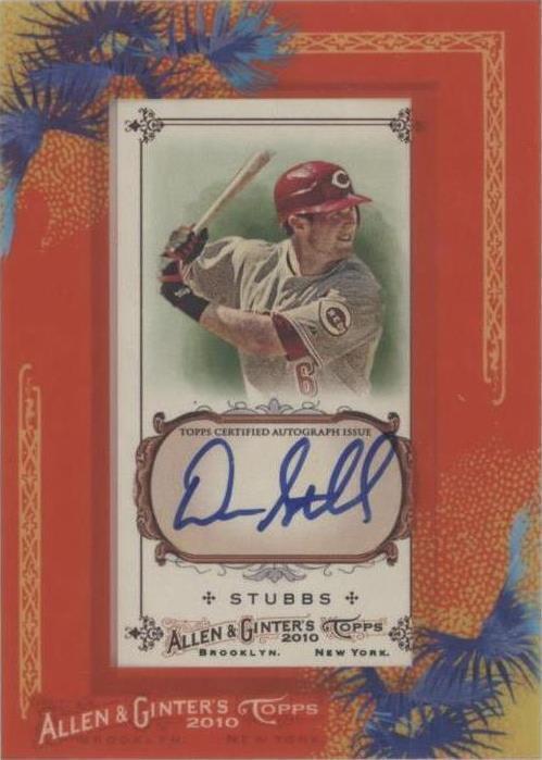 2010 Topps Allen & Ginter's - Drew Stubbs #AGA-DS