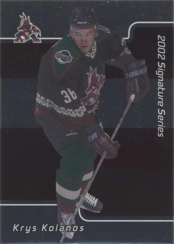 2001-02 In the Game Be A Player Signature Series - Krys Kolanos #243