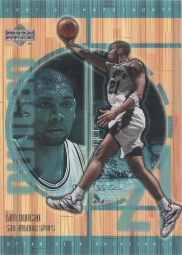 2001-02 Upper Deck Hardcourt - Tim Duncan #73