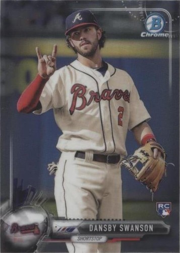 2017 Bowman Chrome - Dansby Swanson #86