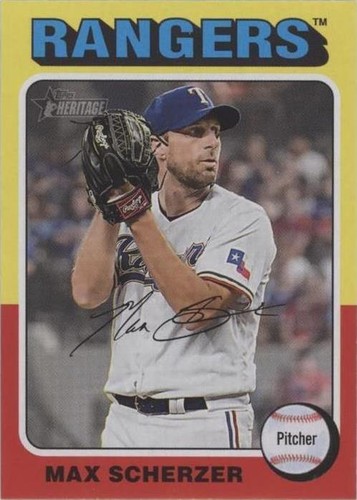 2024 Topps Heritage - Max Scherzer #453