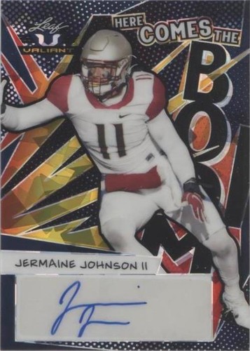 2022 Leaf Valiant Jermaine Johnson II #HB-JJ1