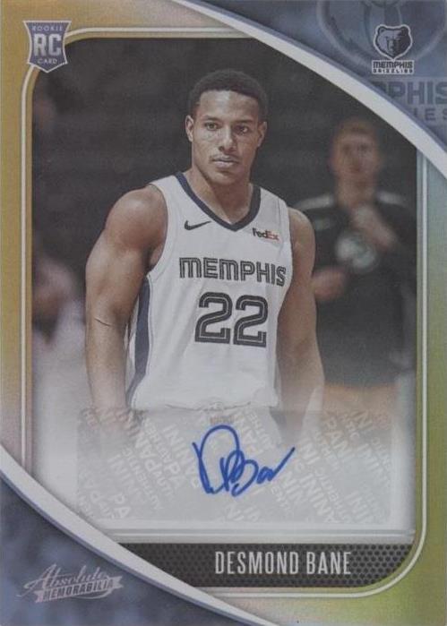 その他 CERTIFIED Desmond Bane RC autograph DESMOND BANE SIGNED 2020-21 SELECT RETAIL BLUE PRIZM RC #90