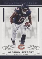 2016 Panini National Treasures Alshon Jeffery #18