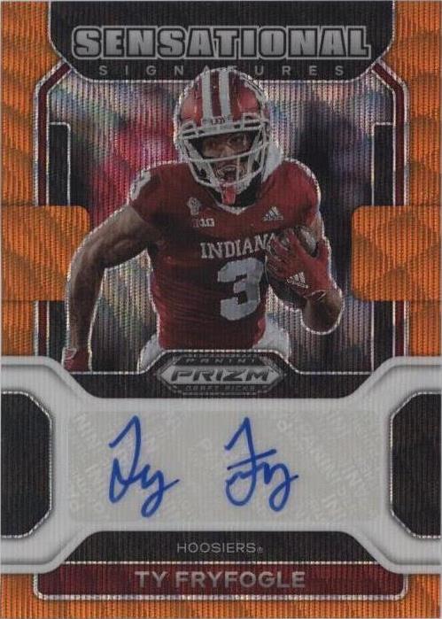 2023 Panini Chronicles Draft Picks Ty Fryfogle #SS-TFR