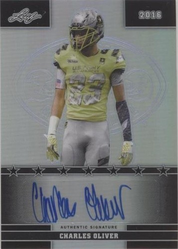 2016 Leaf U.S. Army All-American Bowl Charles Oliver #18