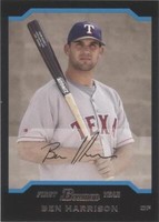 2004 Bowman Draft Picks & Prospects - Ben Harrison #BDP113