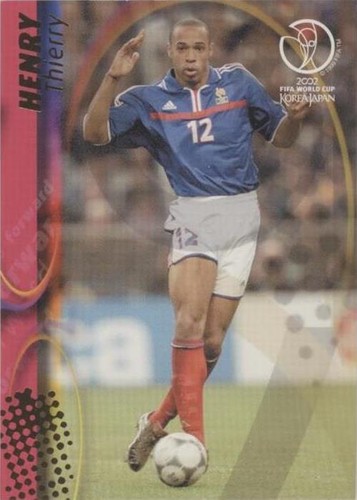2002 Panini World Cup Korea/Japan #62 Thierry Henry | eBay
