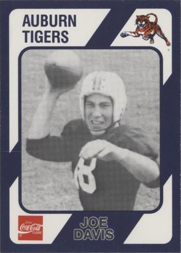 1989 Collegiate Collection Auburn Tigers Joe Davis #127