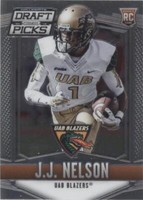 2015 Panini Prizm Collegiate Draft Picks J.J. Nelson #188