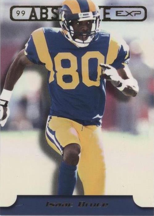 1999 Playoff Absolute EXP Isaac Bruce #177