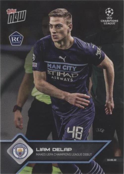 2021-22 Topps Now UCL Liam Delap #107