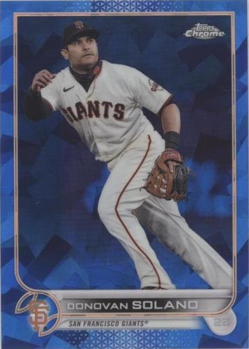2022 Topps Chrome Sapphire Edition - Donovan Solano #426