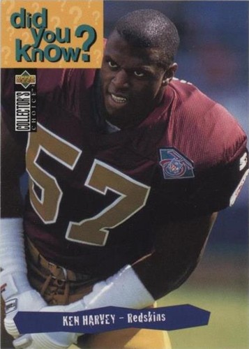 1995 Upper Deck Collector's Choice Ken Harvey #49