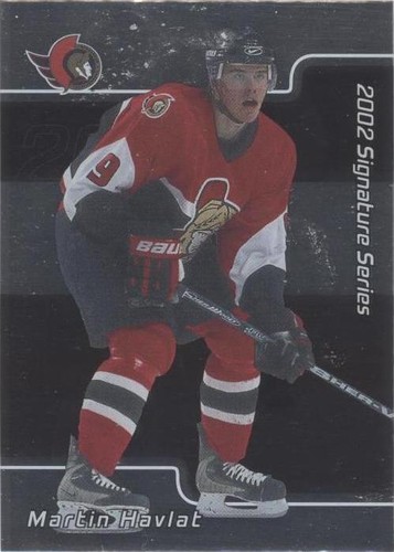 2001-02 In the Game Be A Player Signature Series - Martin Havlat #140