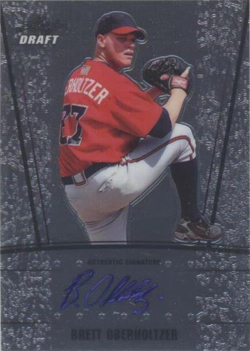 2011 Leaf Metal Draft - Brett Oberholtzer #AU-BO1