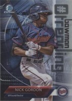 2018 Bowman - Nick Gordon ##-NG