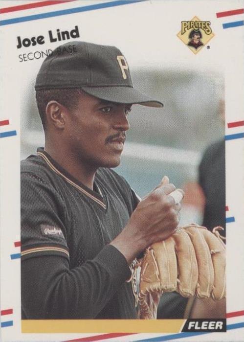 Fleer 1988 - Jose Lind #334