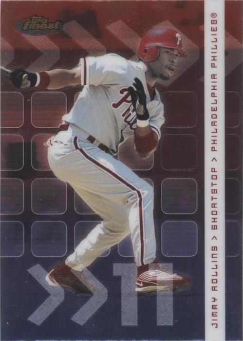 Topps Finest 2002 - Jimmy Rollins #39