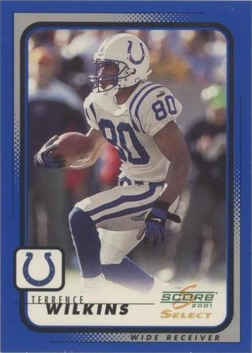 2001 Score Select Terrence Wilkins #89