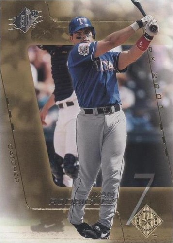2001 SPx - Ivan Rodriguez #20