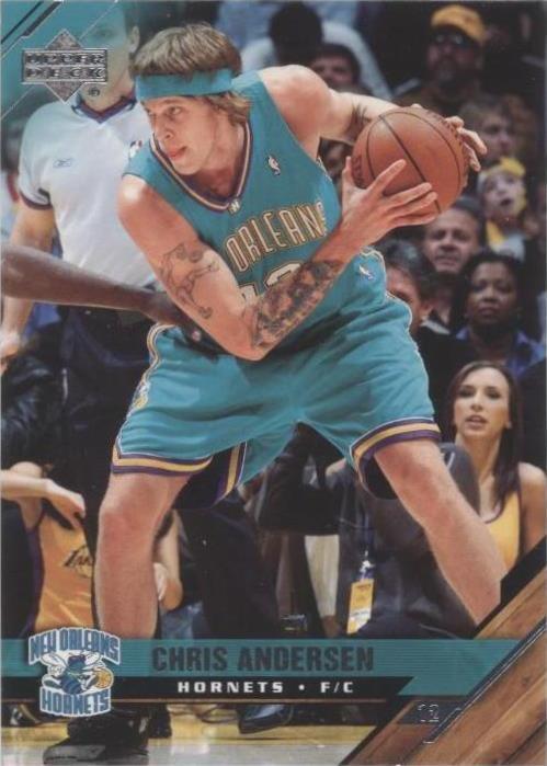 Cubierta superior 2005-06 - Chris Andersen #124