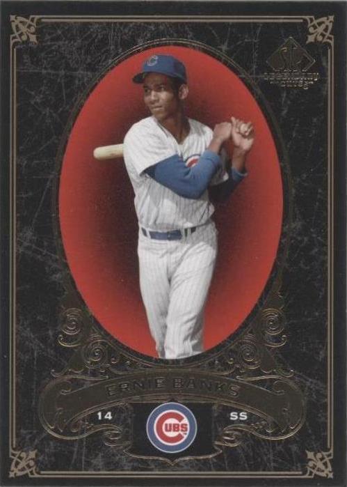 2007 SP Legendary Cuts - Ernie Banks #16
