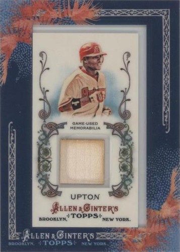 2011 Topps Allen & Ginter's - Justin Upton #AGR-JU