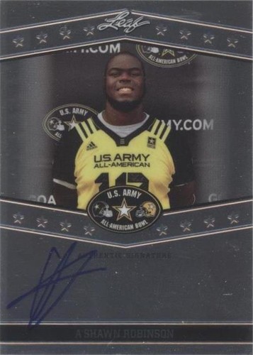 2013 Leaf Metal Draft A'Shawn Robinson #ATA-ASR