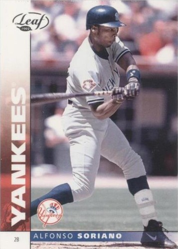 2002 Leaf - Alfonso Soriano #33