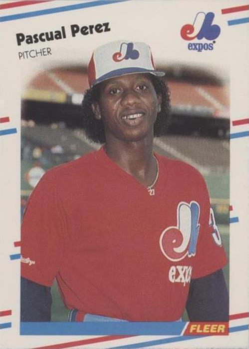 1988 Fleer - Pascual Perez #192