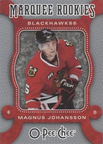 2007-08 O-Pee-Chee - Magnus Johansson #521