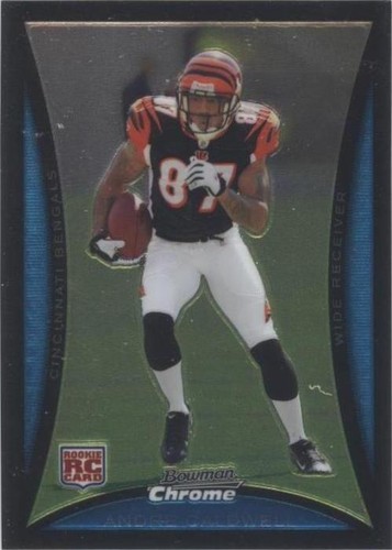 2008 Bowman Chrome Andre Caldwell #BC84