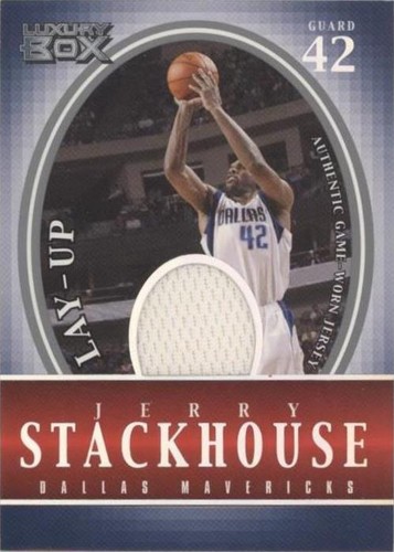 2004-05 Topps Luxury Box - Jerry Stackhouse #LU-JS
