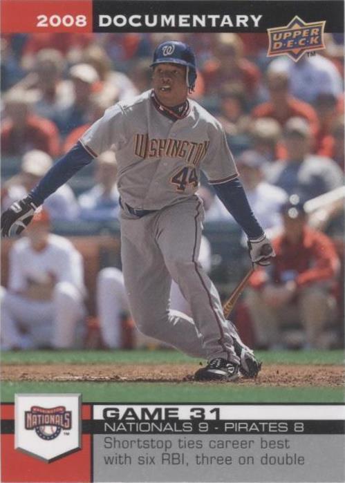2008 Upper Deck 纪录片 - Lastings Milledge #1191