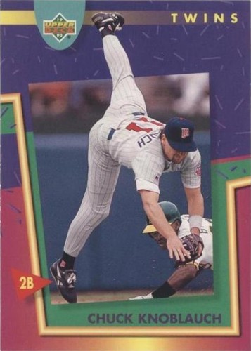 1993 Upper Deck Fun Pack - Chuck Knoblauch #193
