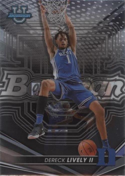 2022-23 Bowman University Best - Dereck Lively #1